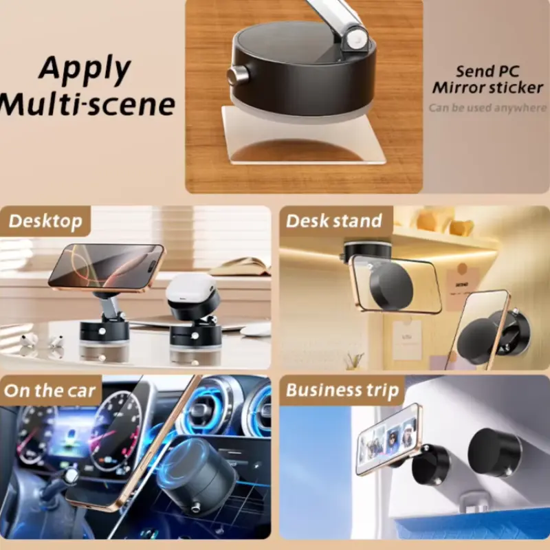360° Rotation Multi-Functional Double-Sided Magnetic Phone Holder