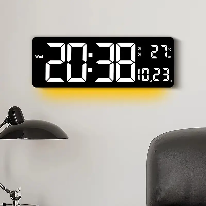 16″ RGB Color Changing (11 Color Mode) LED Digital Clock