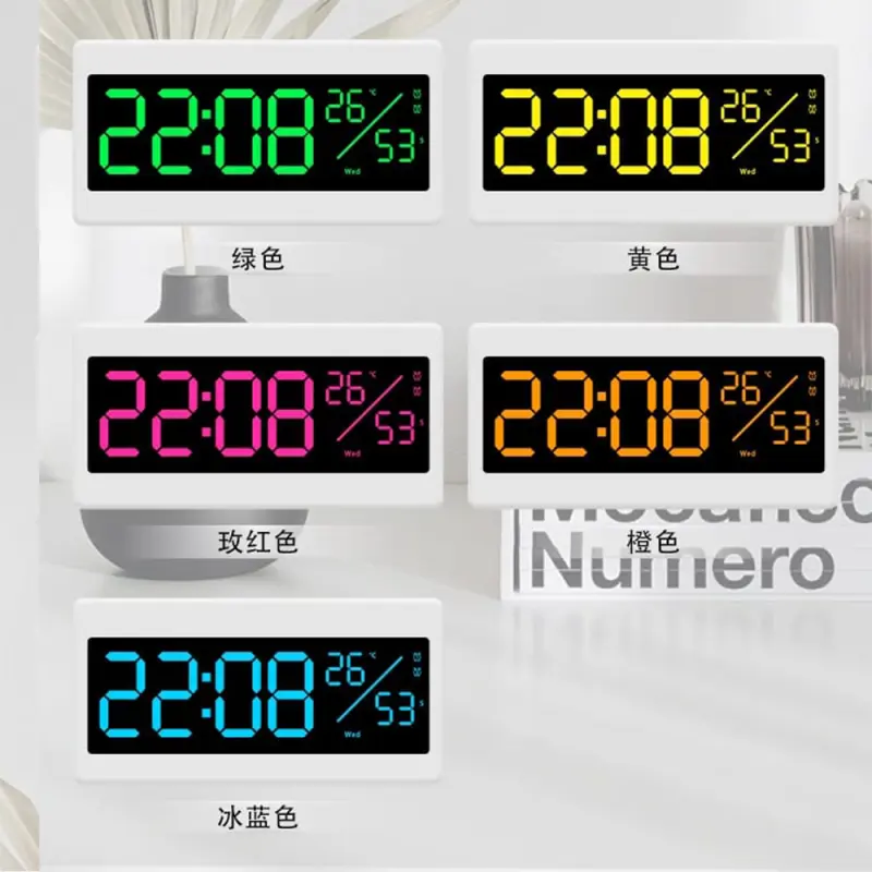 11" RGB Digital LED Wall, Table, Alarm Clock