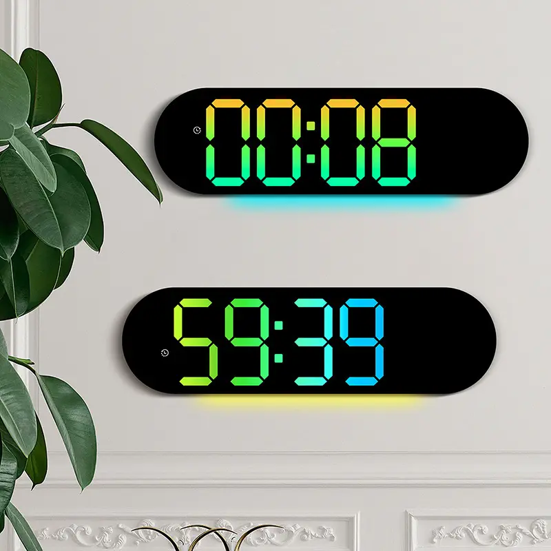 17" RGB (14 color ) Display LED Clock